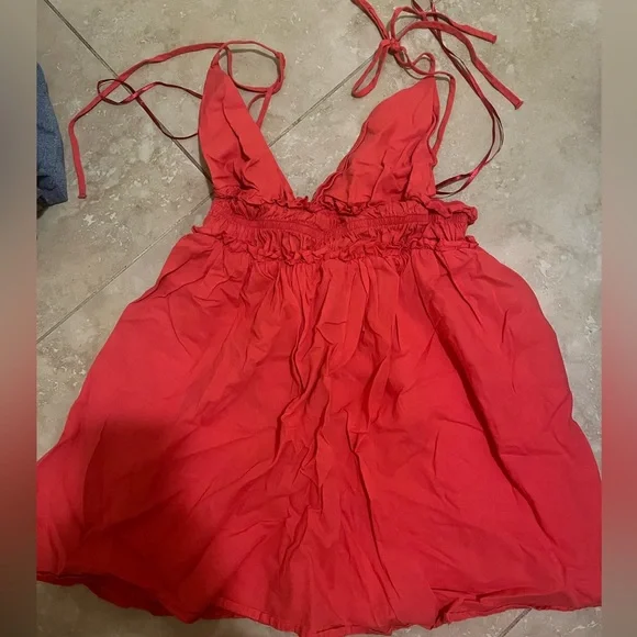 zara pink babydoll dress ZARA babydoll hot pink dress
